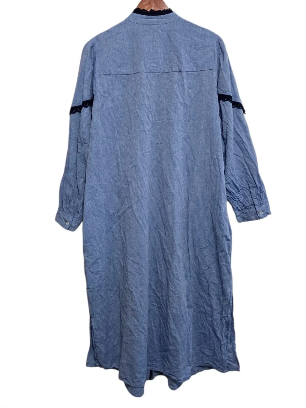 Pomander Place Jolene Dress in Chambray Size XL - Picture 3 of 4